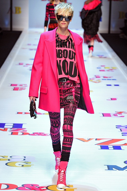 Wearable Trends D&G ReadyToWear Fall 2011 Runway Photos, Milan